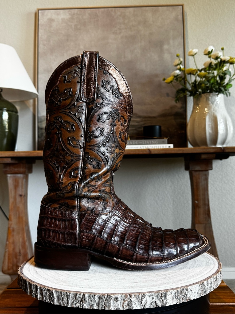 Anderson Bean - Chocolate Caiman Tail - 10D